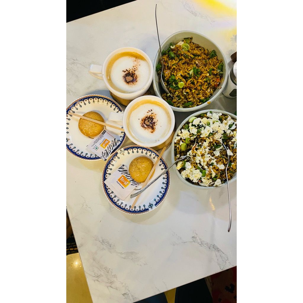 Breakfast in Cafe